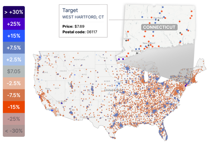Monitor competitive prices in specific locations - datasembly